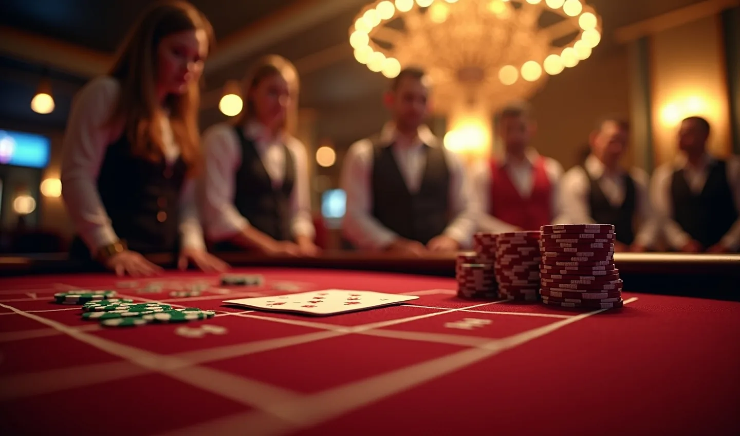 Live casino tables